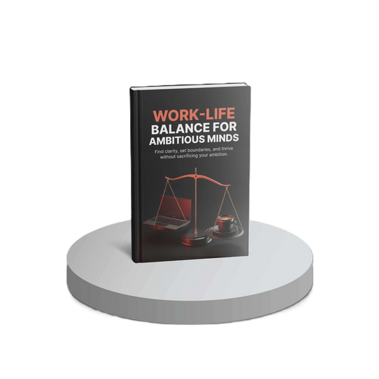 Work-Life Balance for Ambitious Minds - E-book